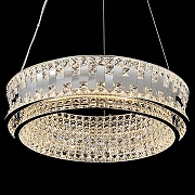 Подвесной светильник Lussole Napa LSP-7267 цвет плафона/подвески Прозрачный, цвет арматуры Хром