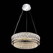 Подвесной светильник Lussole Napa LSP-7267 цвет плафона/подвески Прозрачный, цвет арматуры Хром-1