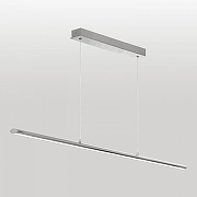 Подвесной светильник Lussole Wakulla LSP-7273 цвет плафона/подвески Белый, Хром, цвет арматуры Хром-1