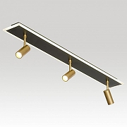 Накладной светильник LGO Harris LSP-7280 цвет плафона/подвески Золото, цвет арматуры Черный