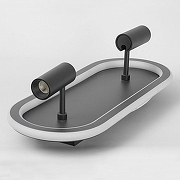 Накладной светильник LGO Harris LSP-7282 цвет плафона/подвески Черный, цвет арматуры Черный-1