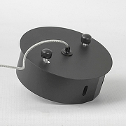 Подвесной светильник Lussole Hart LSP-7285 цвет плафона/подвески Белый, цвет арматуры Черный-4