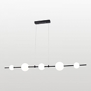 Подвесной светильник Lussole Hart LSP-7286 цвет плафона/подвески Белый, цвет арматуры Черный-1