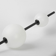 Подвесной светильник Lussole Hart LSP-7286 цвет плафона/подвески Белый, цвет арматуры Черный-2