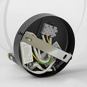 Бра Lussole Bradford LSP-7287 цвет плафона/подвески Прозрачный, цвет арматуры Черный-2