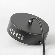 Подвесной светильник Lussole River LSP-7289 цвет плафона/подвески Прозрачный, цвет арматуры Черный-5