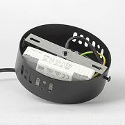 Подвесной светильник Lussole River LSP-7289 цвет плафона/подвески Прозрачный, цвет арматуры Черный-6