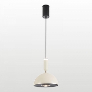 Подвесной светильник Lussole Irvine LSP-7291 цвет плафона/подвески Белый, цвет арматуры Черный-1