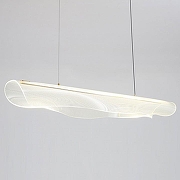 Подвесной светильник Lussole Bradford LSP-7294 цвет плафона/подвески Прозрачный, цвет арматуры Золото