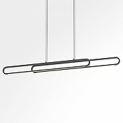 Подвесной светильник Lussole Henry LSP-7304 цвет плафона/подвески Белый, Черный, цвет арматуры Черный