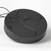 Подвесной светильник Lussole Macon LSP-7306 цвет плафона/подвески Белый, Черный, цвет арматуры Черный-4