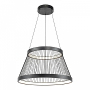 Подвесной светильник Lussole Macon LSP-7309 цвет плафона/подвески Белый, Черный, цвет арматуры Черный-1