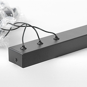 Подвесной светильник Lussole SKEW LSP-7318 цвет плафона/подвески Белый, цвет арматуры Черный-2