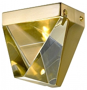 Накладной светильник Lussole Littlerock LSP-7336 цвет плафона/подвески Прозрачный, цвет арматуры Золото