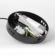 Подвесной светильник Lussole Irvine LSP-7342 цвет плафона/подвески Белый, цвет арматуры Черный-6