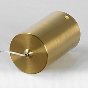 Подвесной светильник Lussole Howard LSP-7346 цвет плафона/подвески Белый, Золото, цвет арматуры Золото-4