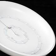 Подвесной светильник Lussole Crook LSP-7361 цвет плафона/подвески Белый, цвет арматуры Белый-3