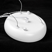 Подвесной светильник Lussole Crook LSP-7361 цвет плафона/подвески Белый, цвет арматуры Белый-5