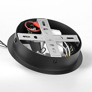 Подвесной светильник Lussole Crook LSP-7362 цвет плафона/подвески Белый, Черный, цвет арматуры Черный-5