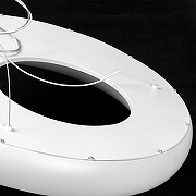 Подвесной светильник Lussole Crook LSP-7363 цвет плафона/подвески Белый, цвет арматуры Белый-3