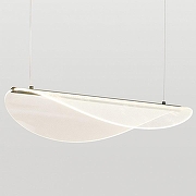 Подвесной светильник Lussole Calvert LSP-7366 цвет плафона/подвески Прозрачный, цвет арматуры Черный