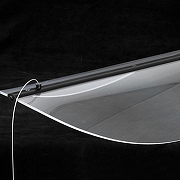 Подвесной светильник Lussole Calvert LSP-7366 цвет плафона/подвески Прозрачный, цвет арматуры Черный-3