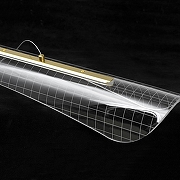 Подвесной светильник Lussole Calvert LSP-7368 цвет плафона/подвески Прозрачный, цвет арматуры Золото-4