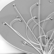 Подвесной светильник Lussole Littlerock LSP-7374 цвет плафона/подвески Прозрачный, цвет арматуры Хром-4