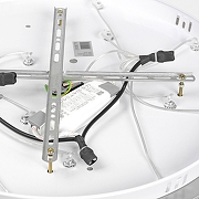 Подвесной светильник Lussole Littlerock LSP-7374 цвет плафона/подвески Прозрачный, цвет арматуры Хром-5