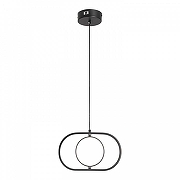 Подвесной светильник Lussole Aberdeen LSP-7375 цвет плафона/подвески Белый, цвет арматуры Черный-1