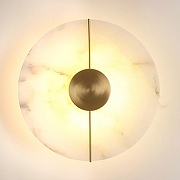 Накладной светильник Lussole Platte LSP-7376 цвет плафона/подвески Белый, цвет арматуры Золото-1