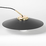 Подвесной светильник Lussole Irvine LSP-7377 цвет плафона/подвески Белый, Черный, цвет арматуры Черный-3