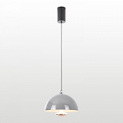 Подвесной светильник Lussole LSP-738 LSP-7388 цвет плафона/подвески Серый, цвет арматуры Черный-1