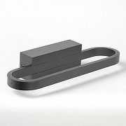 Бра Lussole Henry LSP-7402 цвет плафона/подвески Белый, Черный, цвет арматуры Черный-1