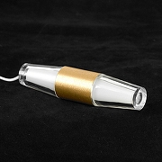 Подвесной светильник Lussole Hopkins LSP-7404 цвет плафона/подвески Белый, Прозрачный, цвет арматуры Золото-2