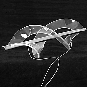 Подвесной светильник Lussole Knox LSP-7412 цвет плафона/подвески Прозрачный, цвет арматуры Хром-2