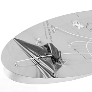 Подвесной светильник Lussole Knox LSP-7412 цвет плафона/подвески Прозрачный, цвет арматуры Хром-4