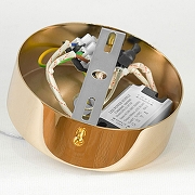 Подвесной светильник Lussole Knox LSP-7413 цвет плафона/подвески Прозрачный, цвет арматуры Золото-4