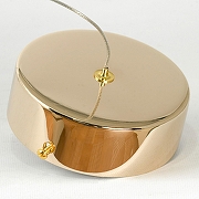 Подвесной светильник Lussole Knox LSP-7413 цвет плафона/подвески Прозрачный, цвет арматуры Золото-5