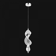 Подвесной светильник Lussole Knox LSP-7414 цвет плафона/подвески Прозрачный, цвет арматуры Хром-1