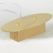 Подвесной светильник Lussole Lampasas LSP-7420 цвет плафона/подвески Прозрачный, цвет арматуры Золото-5