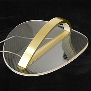 Подвесной светильник Lussole Lampasas LSP-7421 цвет плафона/подвески Прозрачный, цвет арматуры Золото-3