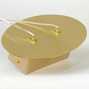 Подвесной светильник Lussole Lampasas LSP-7421 цвет плафона/подвески Прозрачный, цвет арматуры Золото-5