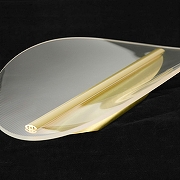 Накладной светильник Lussole Lampasas LSP-7422 цвет плафона/подвески Прозрачный, цвет арматуры Золото-3