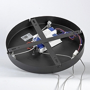 Подвесной светильник Lussole HARDIN LSP-7427 цвет плафона/подвески Коричневый, цвет арматуры Черный-4
