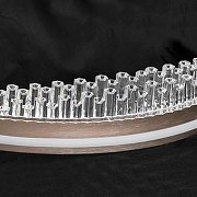 Подвесной светильник Lussole HARDIN LSP-7428 цвет плафона/подвески Коричневый, цвет арматуры Черный-4