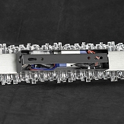 Накладной светильник Lussole HARDIN LSP-7435 цвет плафона/подвески Прозрачный, Серый, цвет арматуры Серый-4