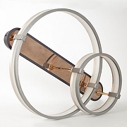 Накладной светильник Lussole HIDALGO LSP-7440 цвет плафона/подвески Белый, Серый, цвет арматуры Золото, Серый-1