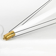 Подвесной светильник Lussole Nolan LSP-7442 цвет плафона/подвески Белый, цвет арматуры Золото-5