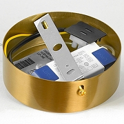 Подвесной светильник Lussole Nolan LSP-7442 цвет плафона/подвески Белый, цвет арматуры Золото-7